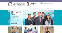 Desktop Screenshot of drpaulcozzi.com